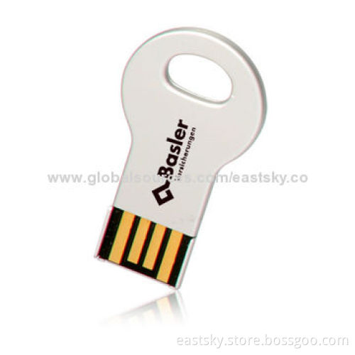 Key shape pen drive, like a key, logos imprint and advertisement data pre-loading are welcome
